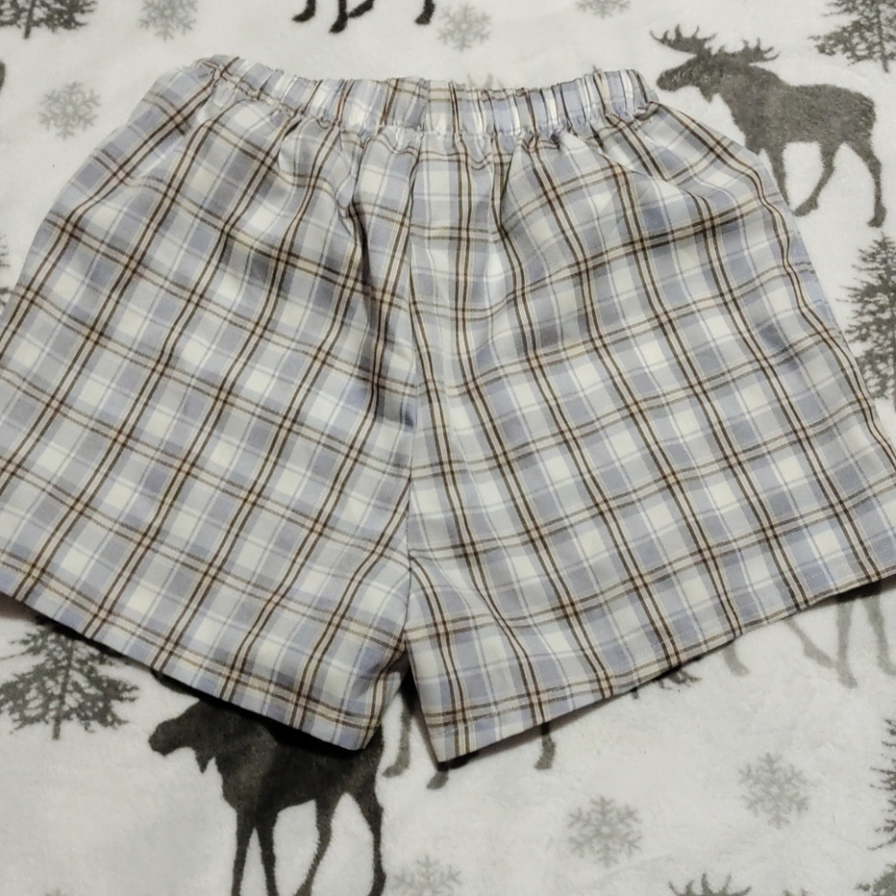 ❄️ 3/12 ❄️ SheIn plaid elastic shorts